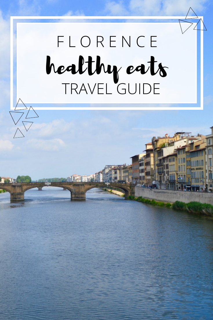 Healthy restaurant travel guide for Florence, Italy | gluten free, paleo, vegan options to stay healthy while traveling! 